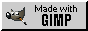 A grey button that says 'Made with GIMP' with the GIMP logo to the left.