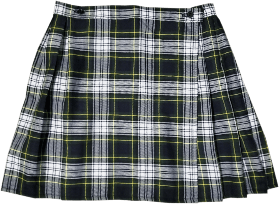 A photo of the final completed kilt.